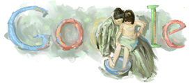 День рождения художницы Мэри Кассат — логотип от Google