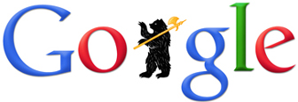 1000 лет Ярославлю — логотип Google.