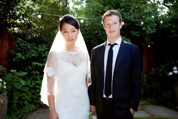 Марк Цукерберг и его жена