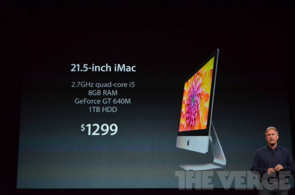 Новый iMac 2012 года